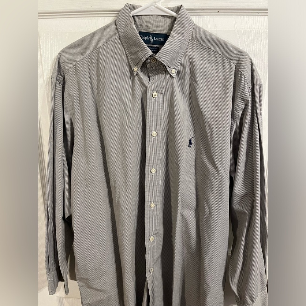 Ralph Lauren polo button down shirt 16 1/2 32-33